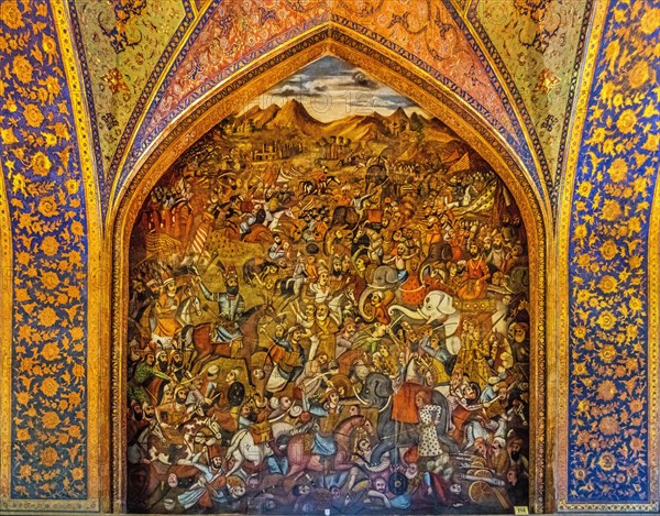 Battle of Chaldiran against the Ottoman Selim I 1514