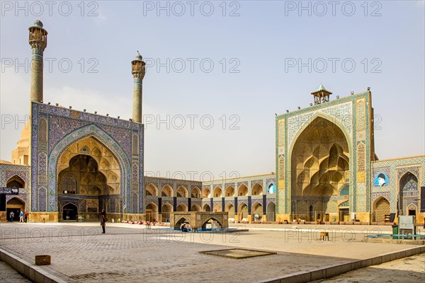 South and West Iwan with courtyard