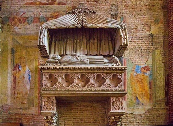 Bartolomeo Da Porto's funerary monument in the Chapel of the Madonna