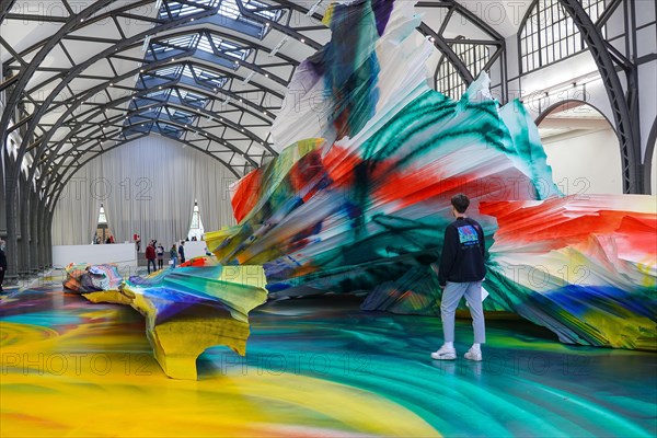 Art exhibition by Katharina Grosse It wasn't us