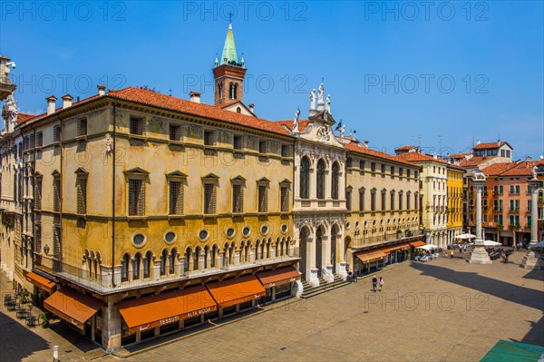 Palazzo Monte di Pieta with Baroque Church of San Vicenco