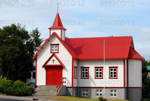 Traditional buildings of Akureyri