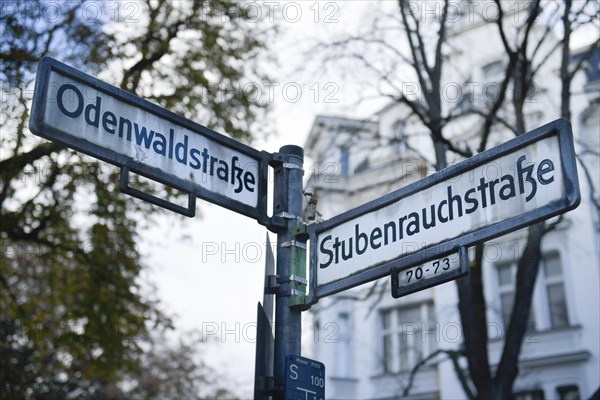 Street signs