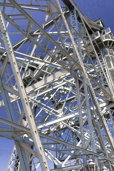Steel structure of the Blue Wonder