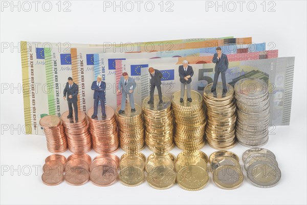 Stacks of coins