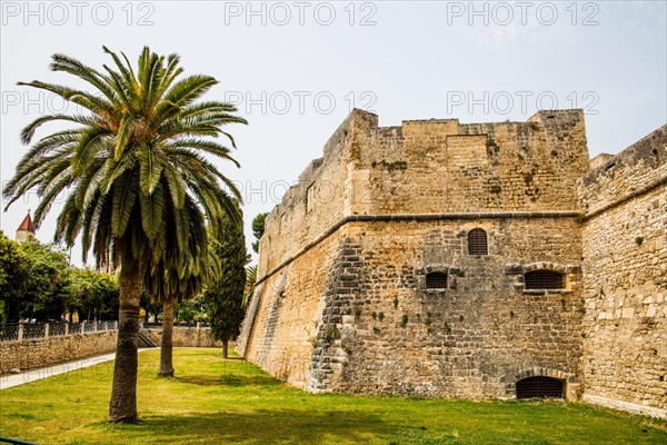 13th century Staufer castle Manfredonia