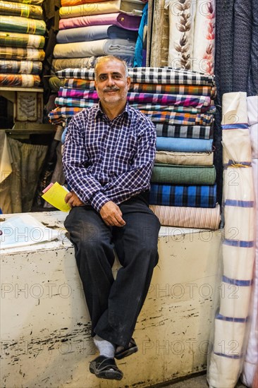 Fabric seller