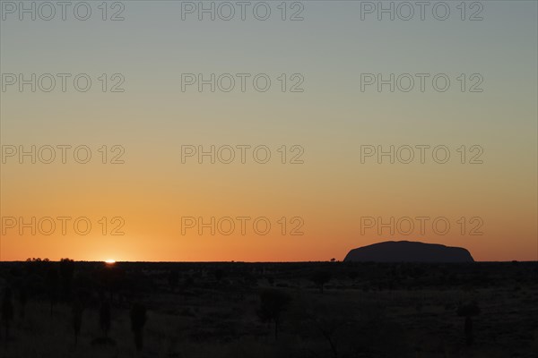 Uluru at sunrise