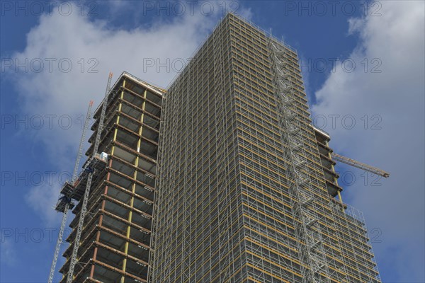 High-rise building construction site Immobilie Ueberlin