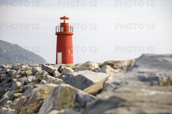 Harbour with lighthouse in Porto Maurizio