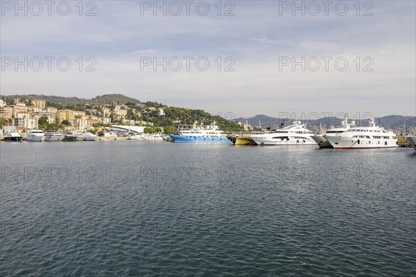 Yachts in the harbour of Porto Maurizio