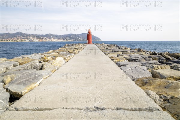 Harbour with lighthouse in Porto Maurizio