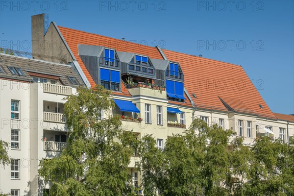 Old building with attic