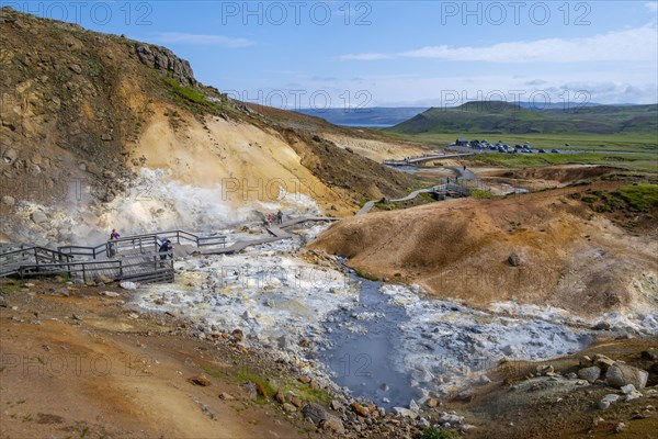 Seltun geothermal area