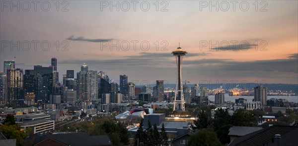 View over Seattle