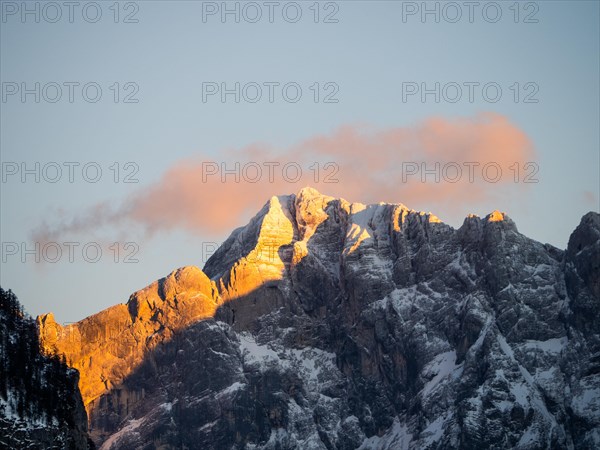 Summit of the Hochtor Group in the evening light