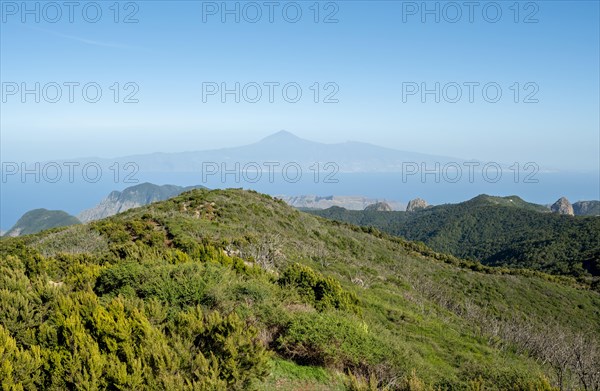 Viewpoint Mirador Degollada de Peraza overlooking Tenerife