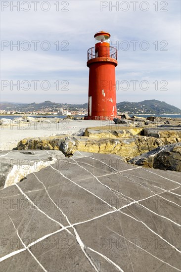 Harbour with lighthouse in Porto Maurizio