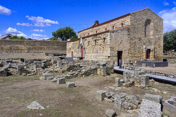 Decommissioned medieval Catholic cathedral and archaeological excavation site