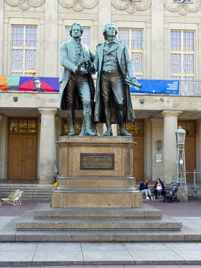 Goethe and Schiller Monument