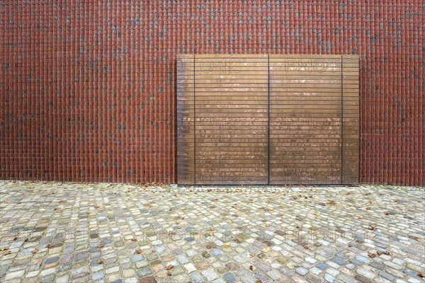 Brick facade Museum Kueppersmuehle