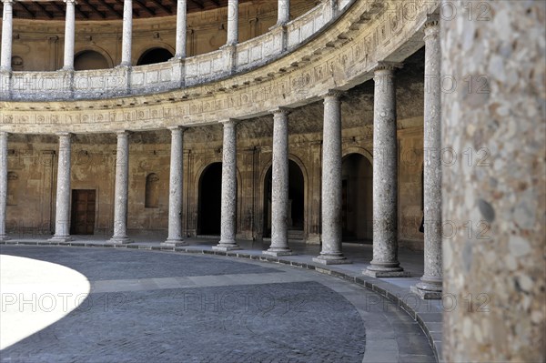 Patio in the Palacio Carlos V