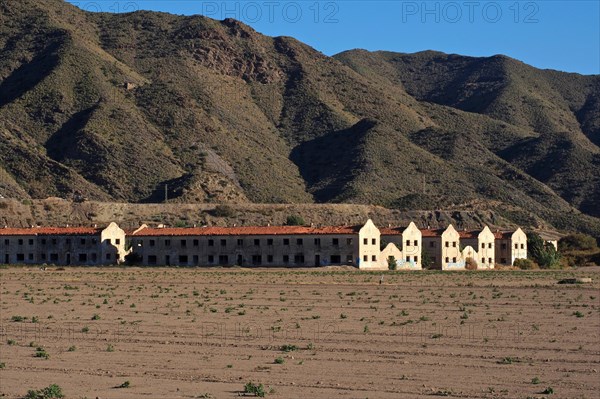 Workers' settlement of an ore mine