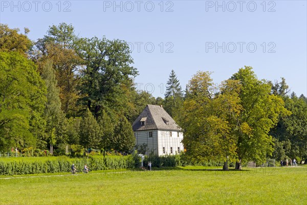 Goethe's Garden House in the Park on the Ilm