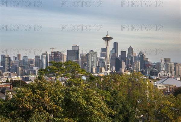 View over Seattle