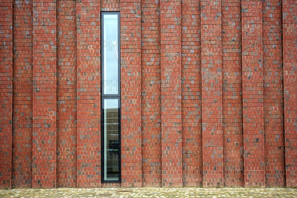 Brick facade Museum Kueppersmuehle