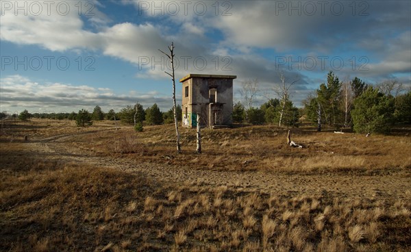 Ruin on a former military training area