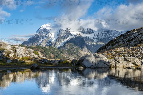 Reflection in the lake at Huntoon Point