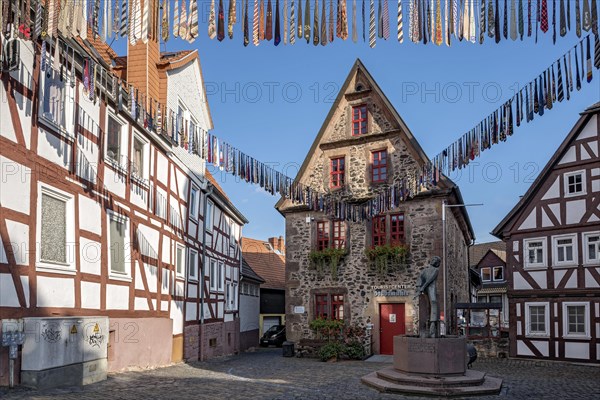 Hanging ties of an action for peace by Soroptimist International