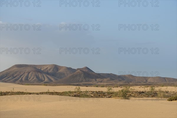 El Jable shifting sand dune area