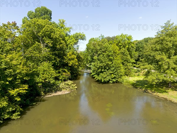 River Ilm with riparian vegetation