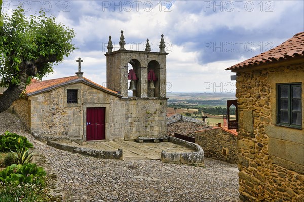 Entrance and courtyard of the Rocamador church for our Lady