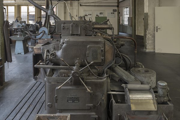 Lathe of a former valve factory
