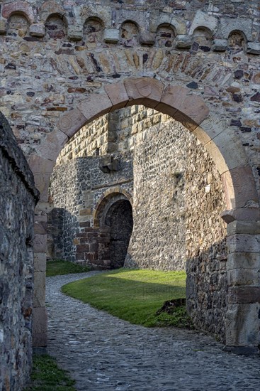 Middle gate of the outer bailey