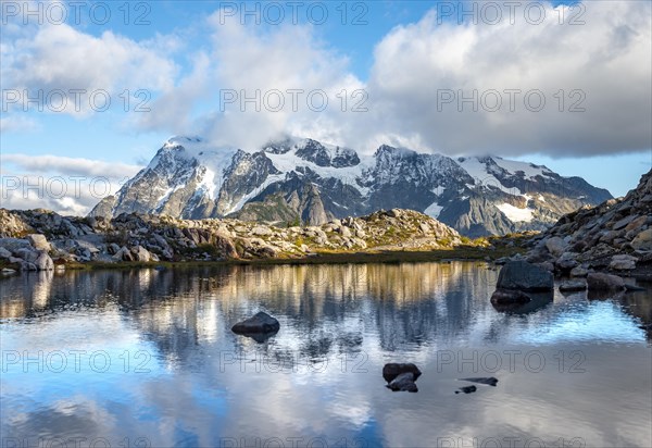 Reflection in the lake at Huntoon Point