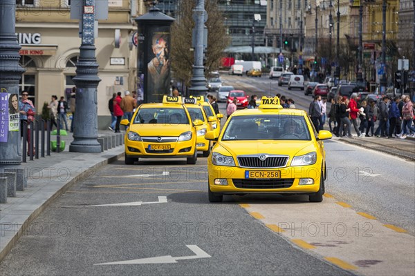 Yellow taxis