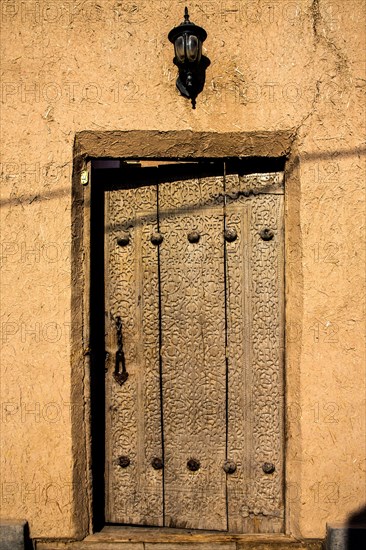 Artfully decorated doors and gates