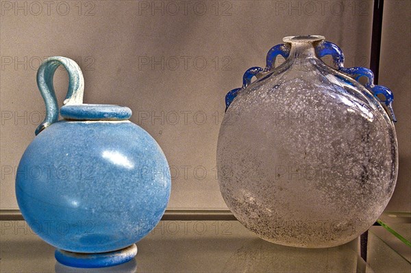 Artful vessels made of glass