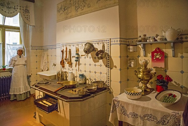 Kitchen in the Art Nouveau Museum