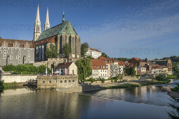 City panorama with St. Peter's Church