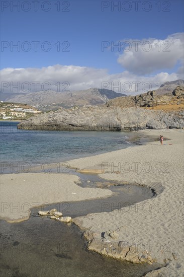 Sandy beach Ammoudi Beach