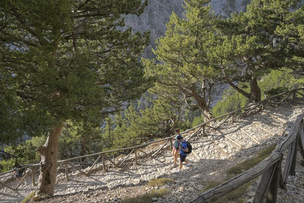 Hiking trail upper stage