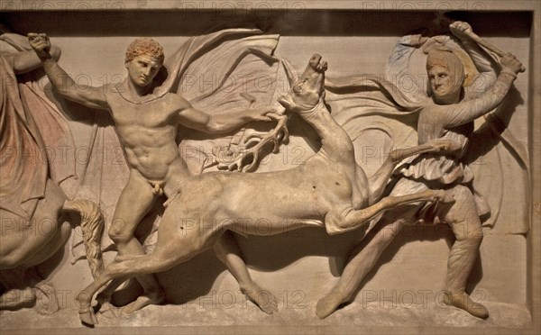 Alexander's sarcophagus from the royal necropolis of Sidon