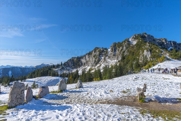 Alpine panorama from the Kampenwand Panorama Trail