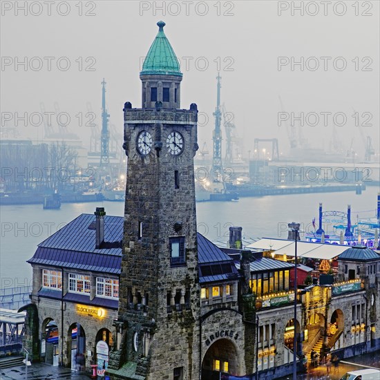 Clock tower and gauge tower