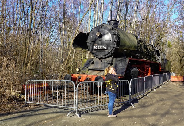 Discarded steam locomotive class 50